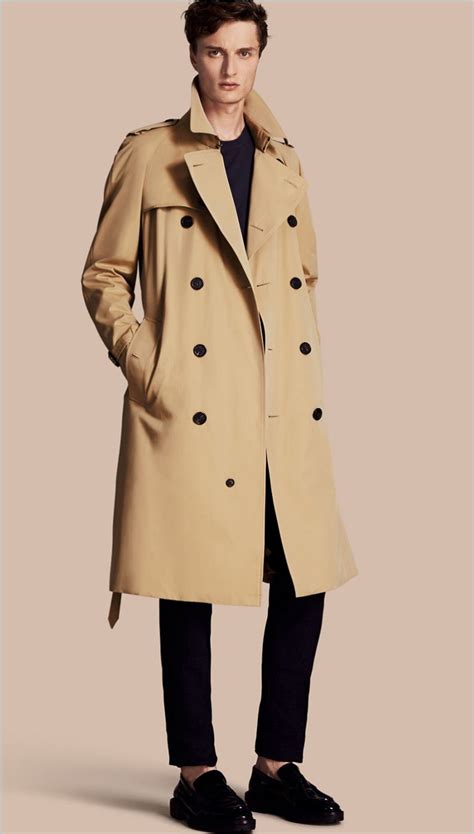 burberry 2017 men blue trench jacket yellow inside warm|burberry heritage trench coat.